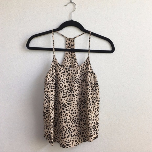 H&M Tops - H&M: Leopard print tank Size 2